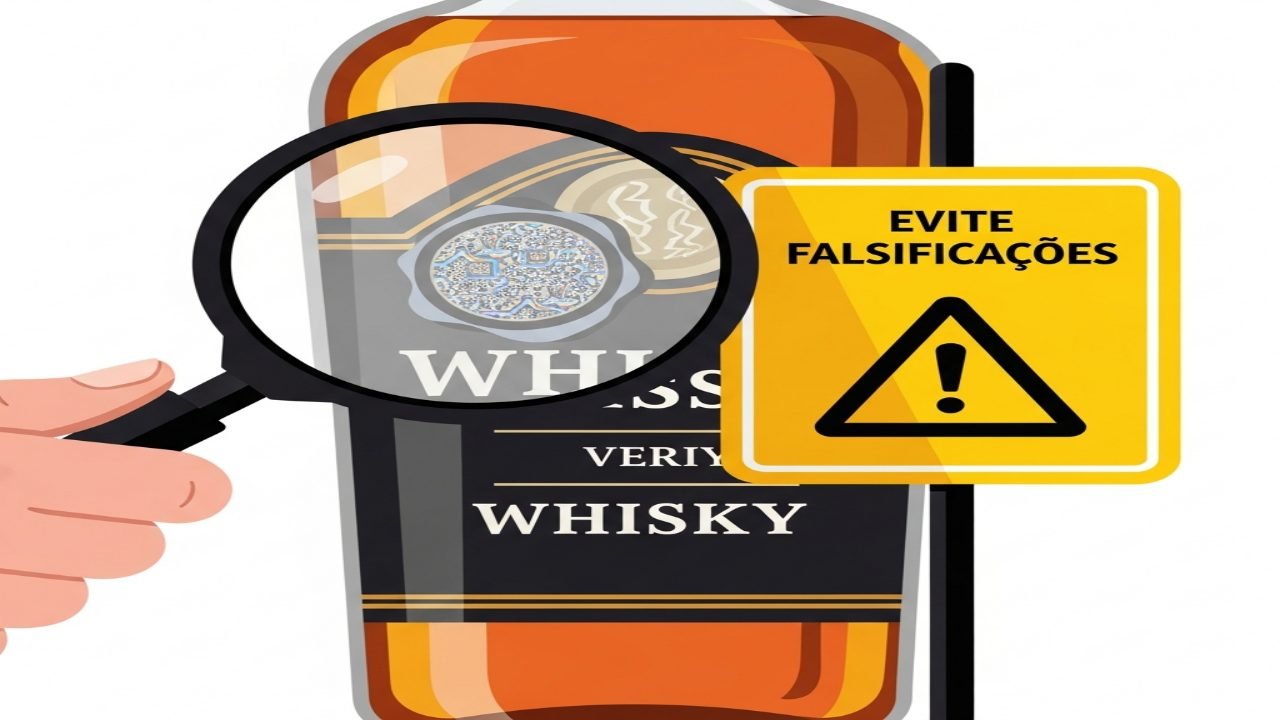 Como evitar whisky falsificado