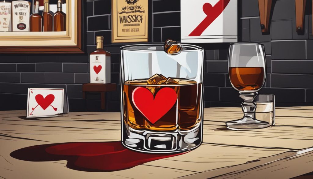 Perigos do whisky para o coração