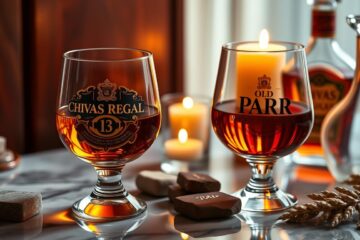 Chivas ou Old Parr: comparação de whiskies escoceses premium