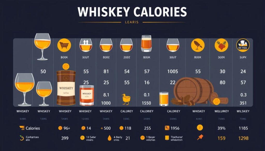 tabela de calorias do whisky