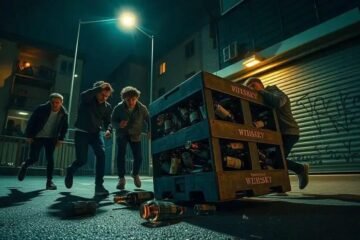 Adolescente Apreendido: Roubo de Whisky de R$ 1 Mil