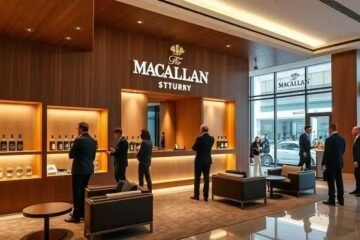 Nova loja Macallan no JK Iguatemi: design exclusivo em SP