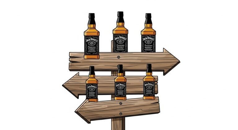 Rótulos da linha Jack Daniel's
